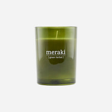 Load image into Gallery viewer, Green Herbal Scented Candle