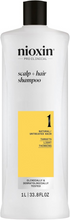 Load image into Gallery viewer, Nioxin System 1 Hair Thickening Shampoo For Natural Hair with Light Thinning 300ml
