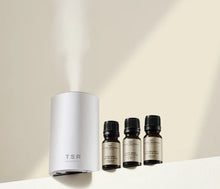 Load image into Gallery viewer, Cotton White Scent Pod Mini &amp; 3 Essential Oil's Bundle
