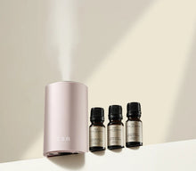 Load image into Gallery viewer, Blush Pink Scent Pod Mini &amp; 3 Essential Oils Bundle

