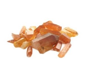 Tangerine Quartz Points