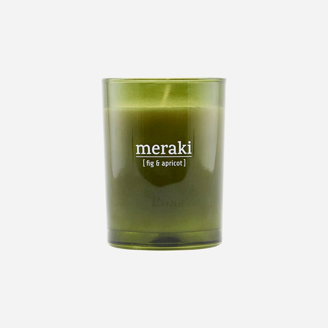 Fig & Apricot Scented Candle